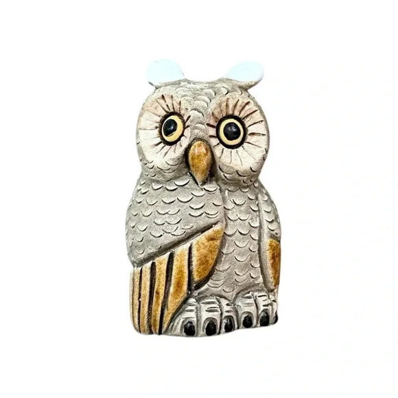 Vintage Owl Figurine - Picture 1 of 10